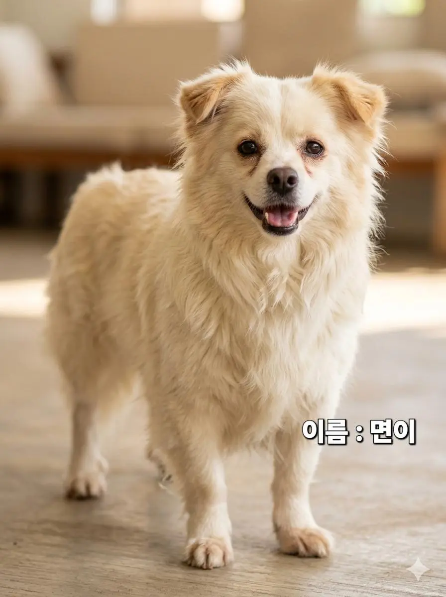 말티즈 보호중 사진
